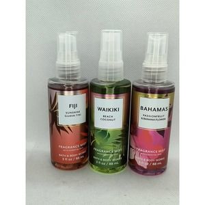 3 bbw DISCONTINUED Tropical Fragrance Mist travel size